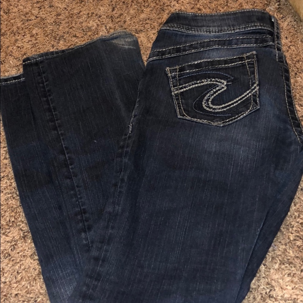 Silver jeans